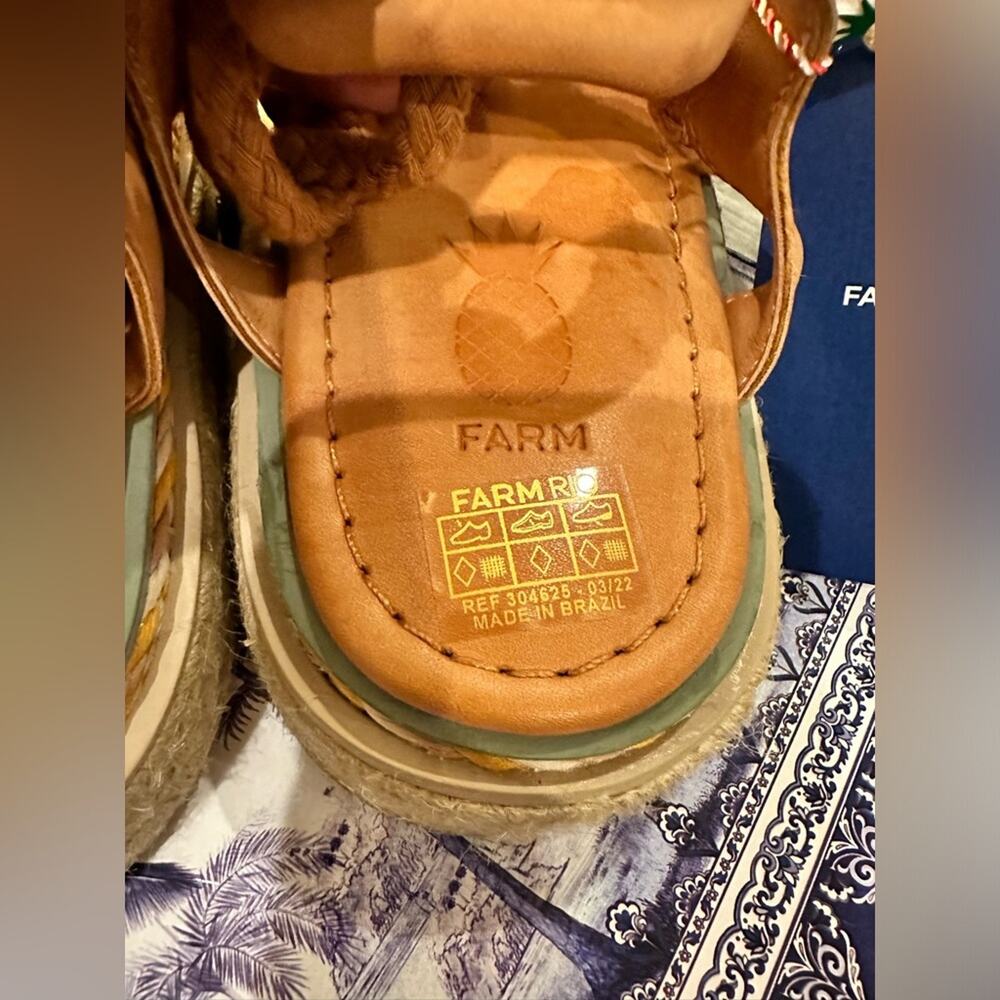 Farm Rio Sand Rope Tie Sandals - Picture 8 of 15